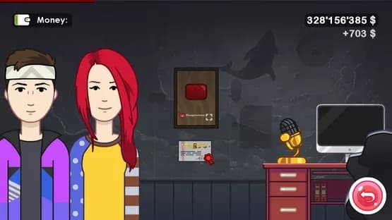 Youtubers Clicker — Screenshots