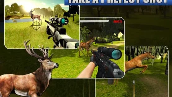 3D Deer Sniper Hunting Game 2017 — Screenshoty