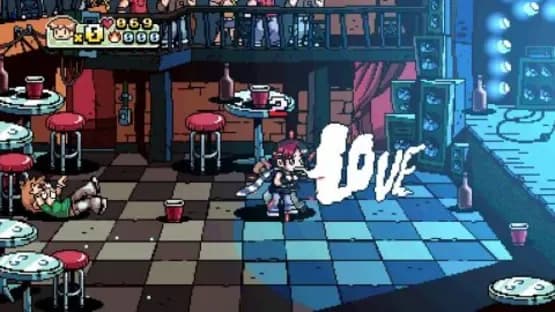 Scott Pilgrim vs. the World: The Game — Screenshoty