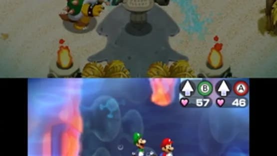 Mario & Luigi: Bowser's Inside Story + Bowser Jr.'s Journey — Screenshoty