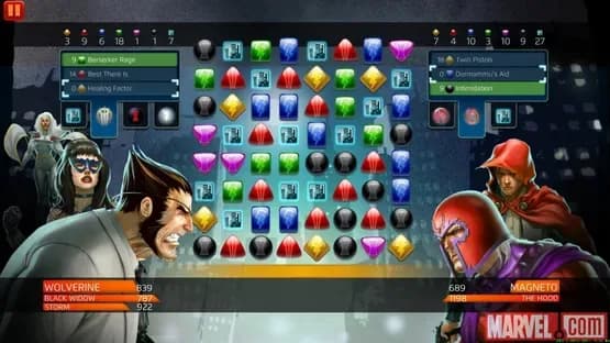 Marvel Puzzle Quest — Screenshoty