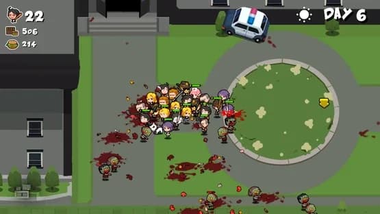 Run!ZombieFoods! — Screenshoty