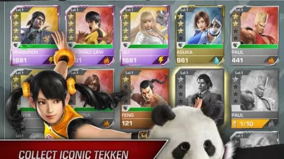 Tekken Mobile — Screenshoty