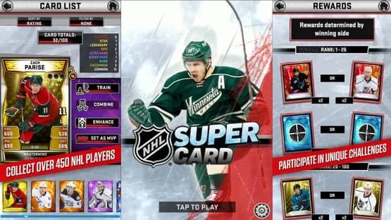 NHL Supercard — Screenshoty