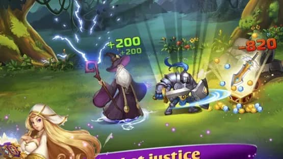Tap Knights: Heroes & Monsters — Screenshoty