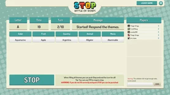 Stop Online: Battle of Words — Screenshots