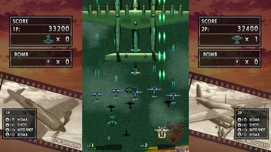 Strikers 1945 II — Screenshoty