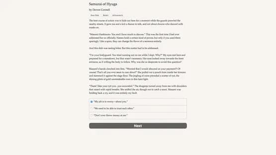 Samurai of Hyuga — Screenshoty
