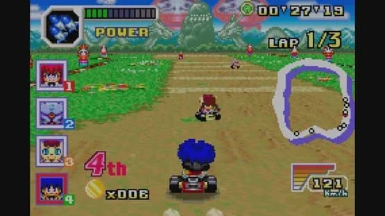 Konami Krazy Racers — Screenshoty