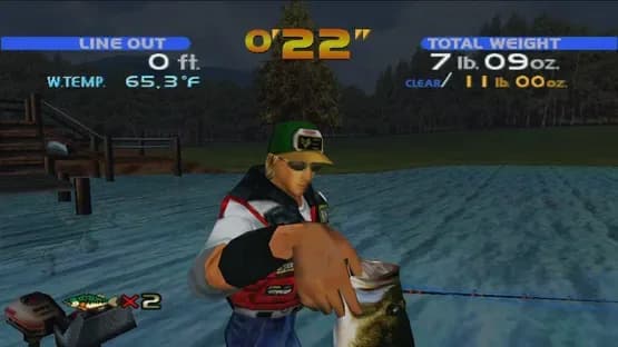 Sega Bass Fishing — Screenshoty