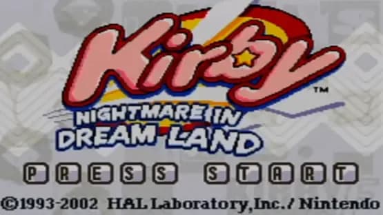 Kirby: Nightmare in Dream Land — Screenshoty
