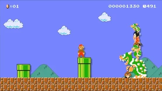 Super Mario Maker — Screenshoty