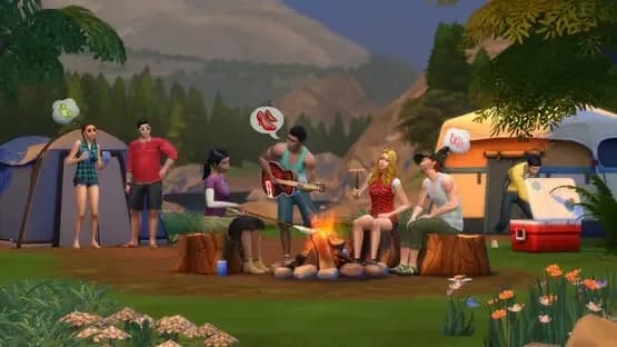 The Sims 4: Outdoor Retreat — Screenshoty