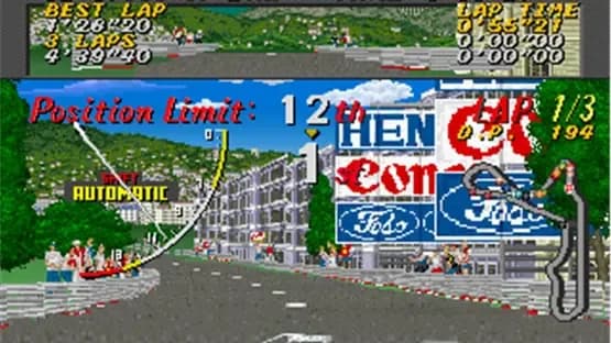 Super Monaco GP — Screenshoty