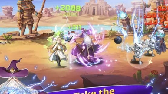 Tap Knights: Heroes & Monsters — Screenshoty