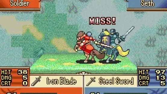 Fire Emblem: The Sacred Stones — Screenshots