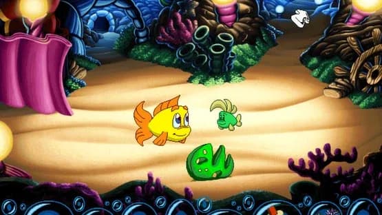 Freddi Fish 5: The Case of the Creature of Coral Cove — Screenshoty
