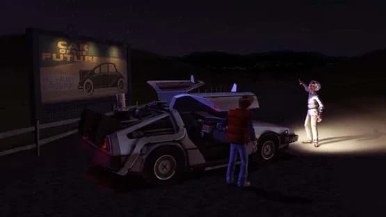 Back to the Future: The Game — Screenshoty