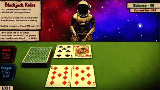 Blackjack In Space — Screenshots