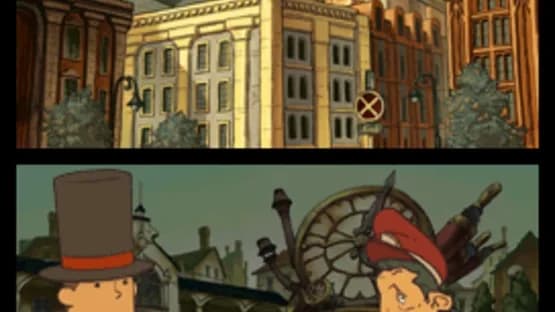 Professor Layton and the Unwound Future — Screenshots