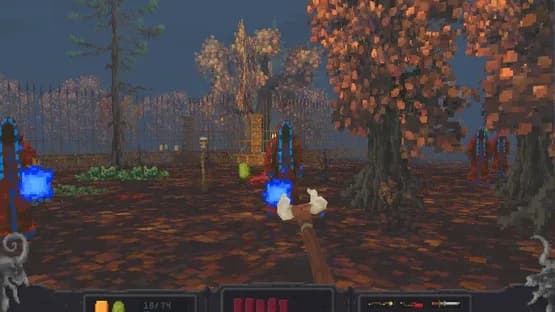 Autumn Night 3D Shooter — Screenshoty