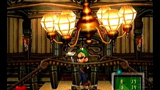 Luigi's Mansion — Screenshoty