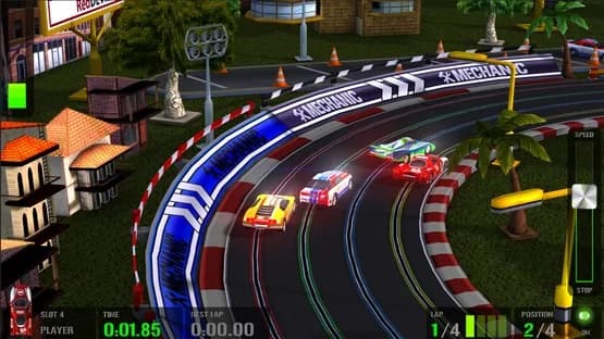HTR+ Slot Car Simulation — Screenshots