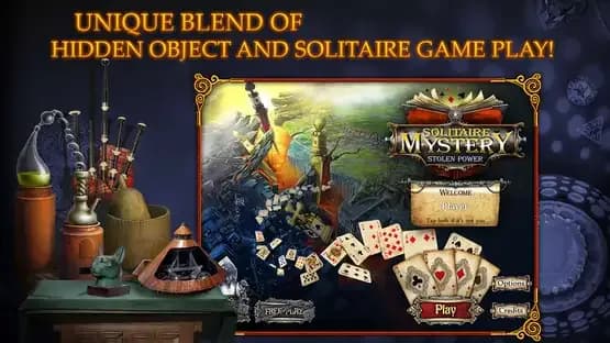 Solitaire Mystery: Stolen Power — Screenshoty
