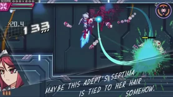 Azure Striker Gunvolt: Striker Pack — Screenshoty