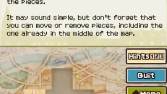 Professor Layton and the Diabolical Box — Screenshoty
