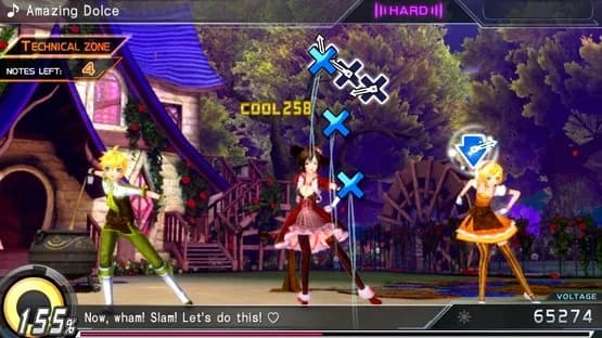 Hatsune Miku: Project Diva X — Screenshoty