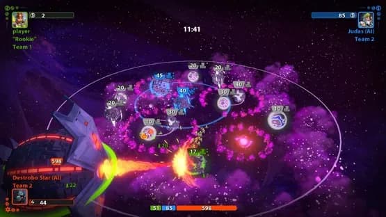 Planets Under Attack — Screenshoty