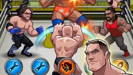 WWE Tap Mania — Screenshoty