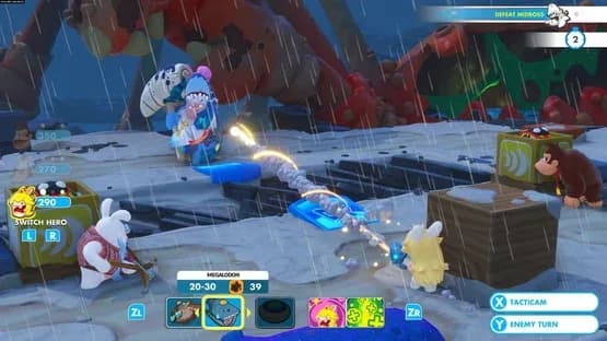 Mario + Rabbids Kingdom Battle: Donkey Kong Adventure — Screenshots