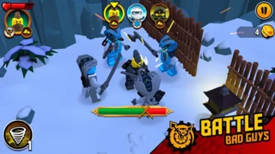 The LEGO Ninjago Movie App — Screenshoty