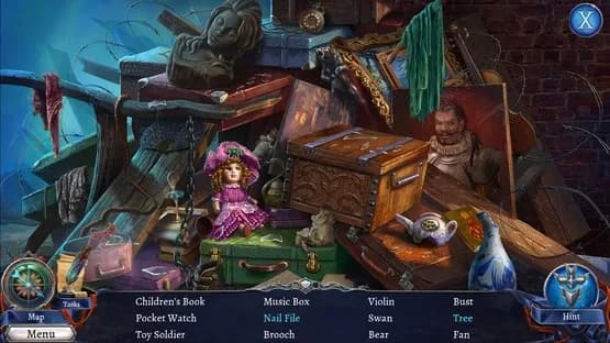 Grim Legends 3: The Dark City — Screenshoty
