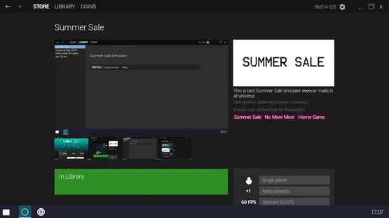 Summer Sale — Screenshots