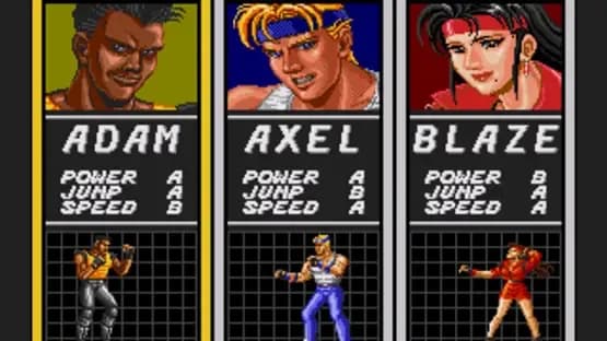 Streets of Rage — Screenshoty