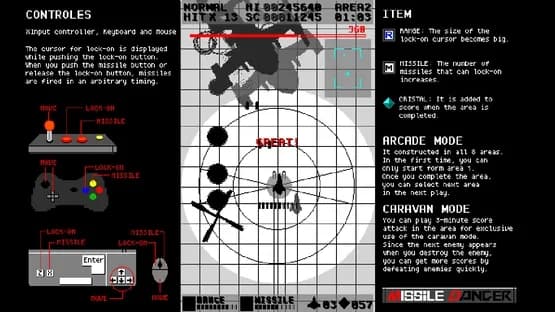 MissileDancer — Screenshots