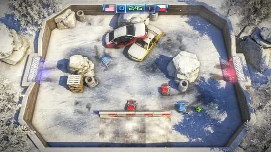 Robot Soccer Challenge — Screenshots
