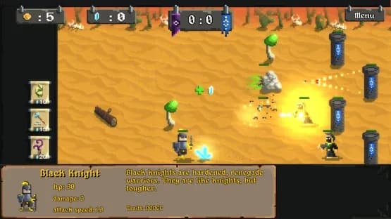 Army of Pixels — Screenshoty