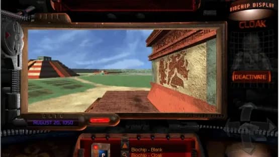 The Journeyman Project 2: Buried in Time — Screenshoty