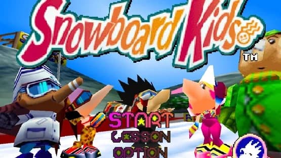 Snowboard Kids — Screenshoty
