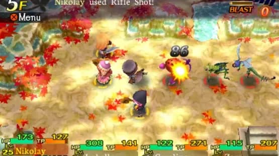 Etrian Mystery Dungeon — Screenshoty