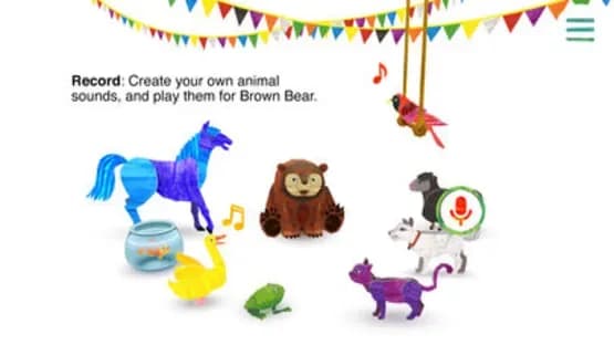 Eric Carle's Brown Bear Animal Parade — Screenshoty