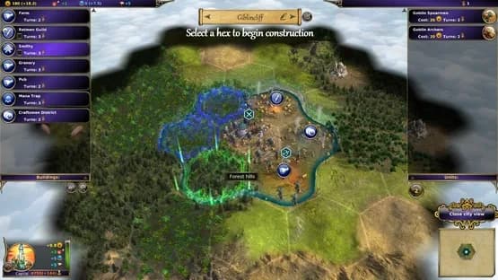 Warlock: Master of the Arcane — Screenshoty
