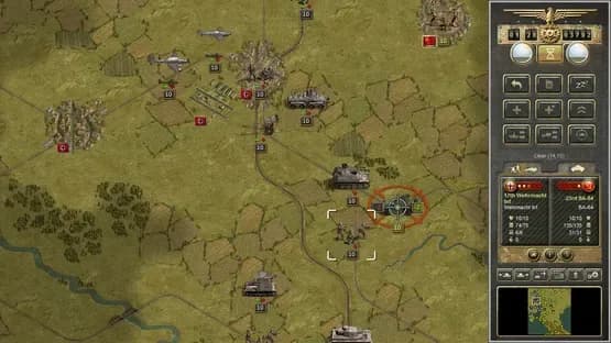 Panzer Corps — Screenshoty