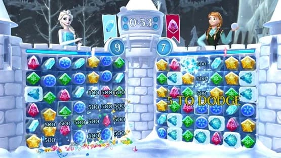 Frozen Free Fall: Snowball Fight — Screenshoty