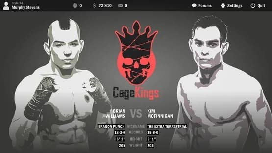 Ultimate Fight Manager 2016 — Screenshots