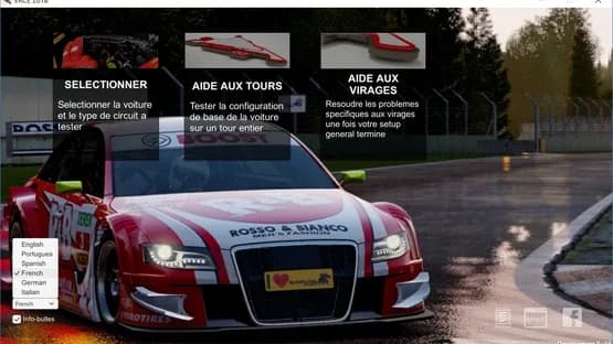 Virtual Race Car Engineer 2018 — Screenshots